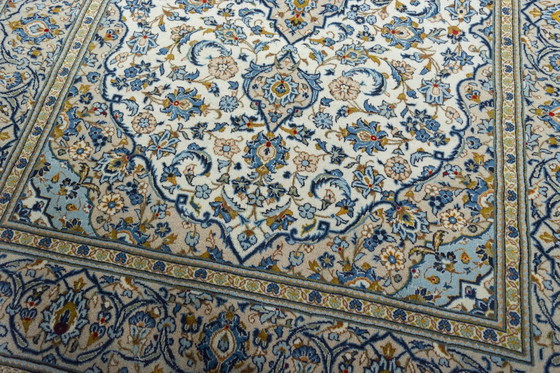 Image 1 of Tapis d'Orient Keshan liège noué à la main - 300 X 200 cm
