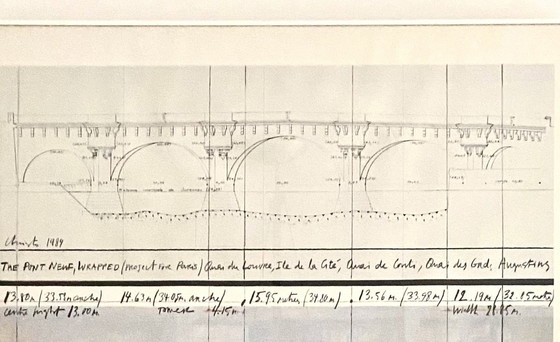 Image 1 of Christo Pont Neuf Poster