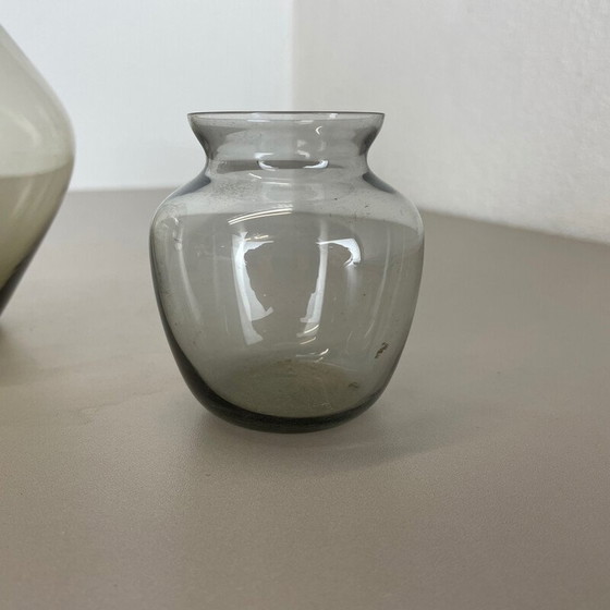Image 1 of Ensemble de 3 vases vintage en turmaline par Wilhelm Wagenfeld pour Wmf, Allemagne années 1960