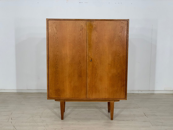 Image 1 of Mid Century hellerau armoire à linge armoire à vêtements vintage