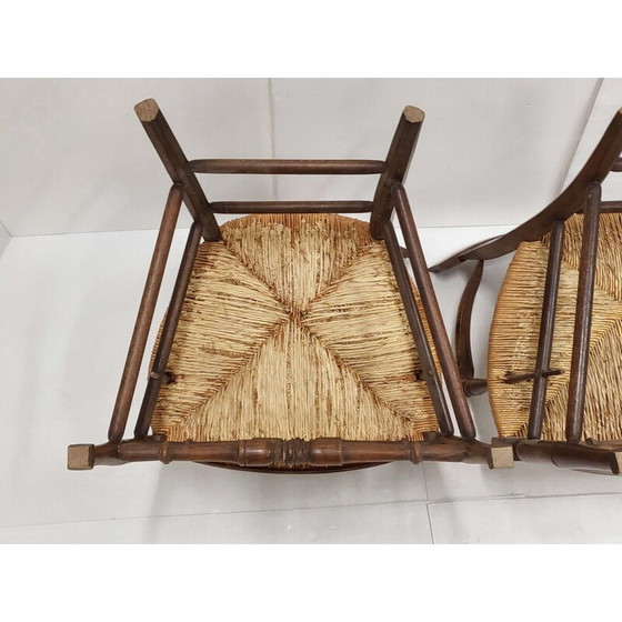 Image 1 of Paire de fauteuils landais vintage