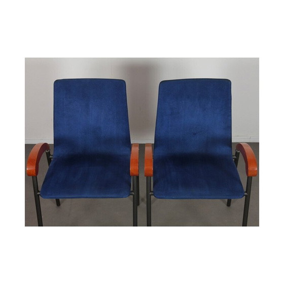 Image 1 of Ensemble de 8 chaises vintage Pigalle par Caramia pour Xo, 1990