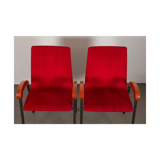 Image 1 of Ensemble de 8 chaises vintage Pigalle par Caramia pour Xo, 1990