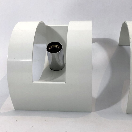 Image 1 of Paire d'appliques Lido vintage par Stilux Milano, Italie années 1960