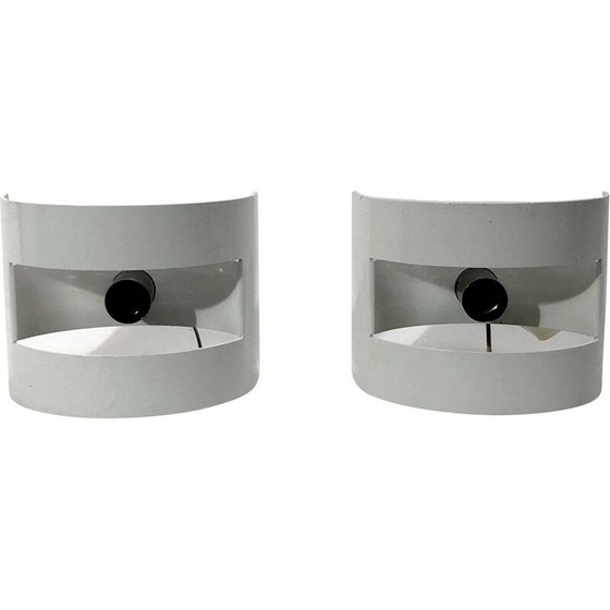 Image 1 of Paire d'appliques Lido vintage par Stilux Milano, Italie années 1960