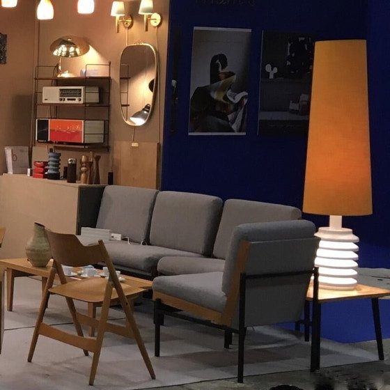 Image 1 of Ensemble de 4 chaises longues amovibles, 1960