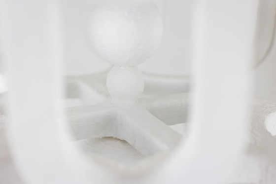 Image 1 of Plaster “Eye” Lantern. Small Series Artist Work.