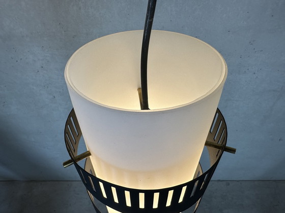 Image 1 of 2X Lampes pendantes Vintage Opaline Design