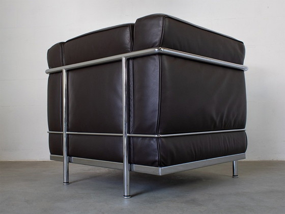 Image 1 of 2X Cassina Lc2 Grand Confort Petit Design Lecorbusier