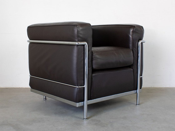 Image 1 of 2X Cassina Lc2 Grand Confort Petit Design Lecorbusier