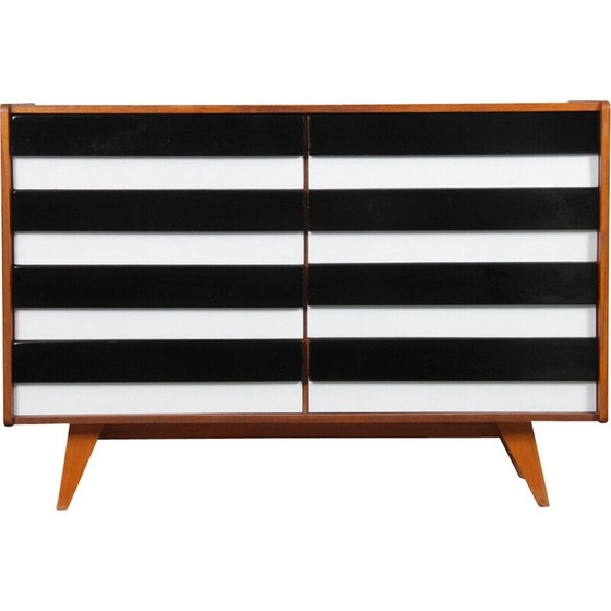 Image 1 of Commode vintage modèle U-453 en chêne par Jiri Jiroutek pour Interier Praha, Tchécoslovaquie 1960