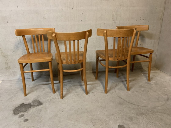 Image 1 of 4 chaises de café