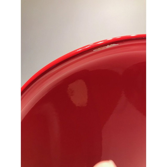 Image 1 of Fauteuil Panton rouge vintage par Vitra - Série 2010