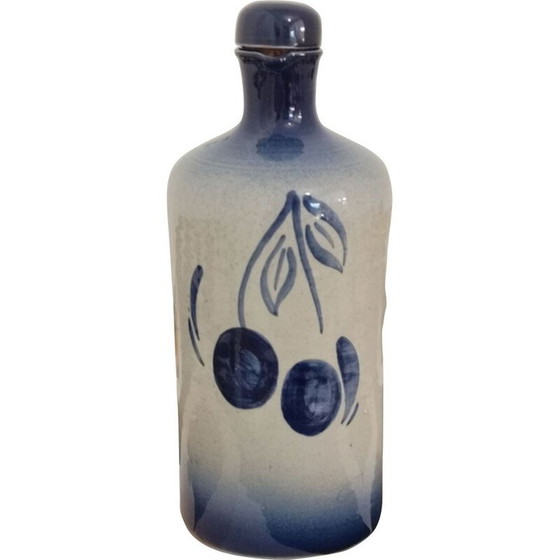 Image 1 of Bouteille vintage en grès d'Alsace par Anne Ehret