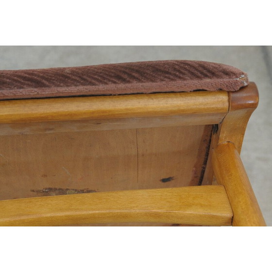 Image 1 of Ensemble de 4 chaises vintage en bois de hêtre par Tatra nabytok, Tchécoslovaquie 1960