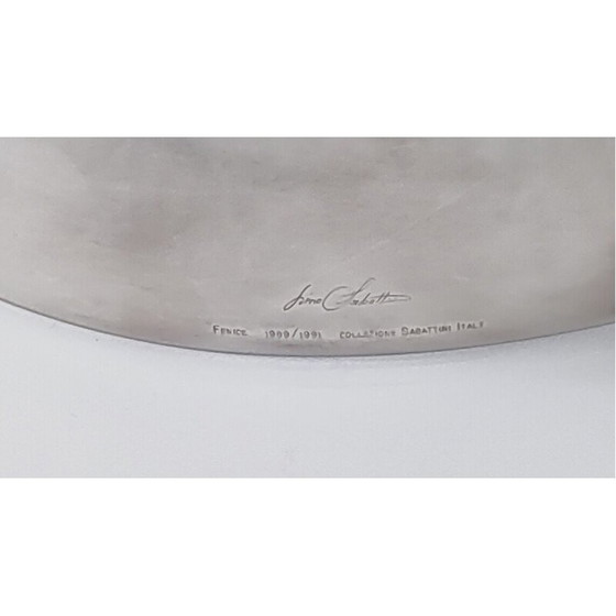 Image 1 of Service à thé vintage "Fenice" plaqué argent par Lino Sabattini, Italie