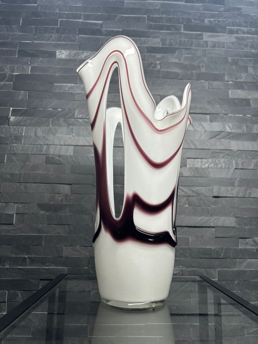 Vase en verre