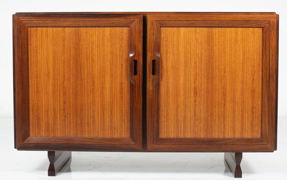 Image 1 of Buffet du milieu du siècle Mb15 par Franco Albini pour Poggi, Italie, 1957