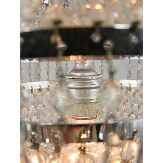 Image 1 of Lustre vintage en cristal viennois