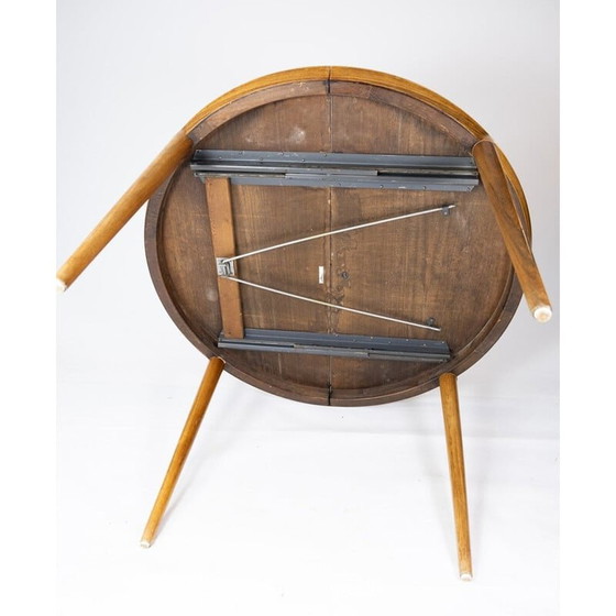 Image 1 of Table de salle à manger vintage en bois de rose, danoise, années 1960