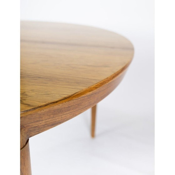 Image 1 of Table de salle à manger vintage en bois de rose, danoise, années 1960