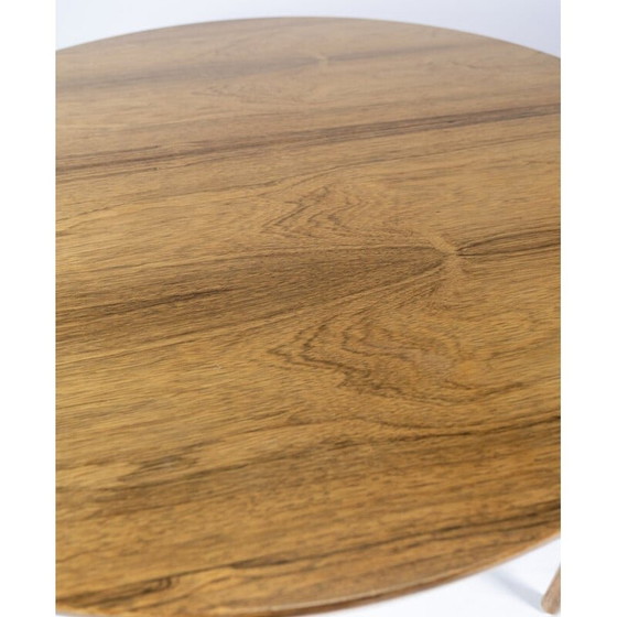 Image 1 of Table de salle à manger vintage en bois de rose, danoise, années 1960
