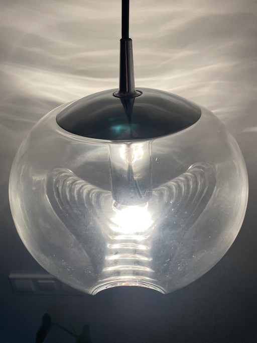 Lampe suspendue Futura par Koch & Lowy pour Peill & Putzler, 1970S