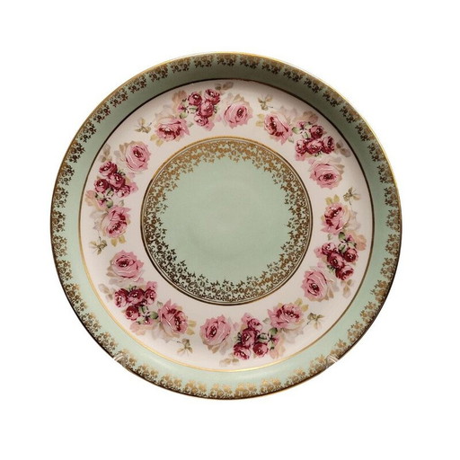 Assiette en porcelaine vintage, France