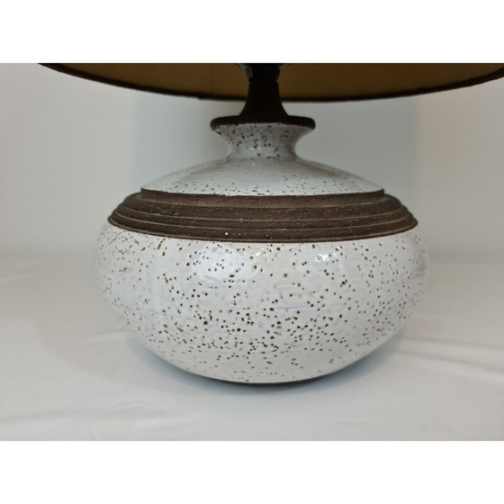 Image 1 of Lampe vintage en céramique émaillée, 1970