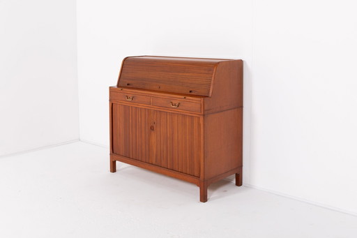 Bureau-armoire suédois du Mid Century de Carl-Axel Acking