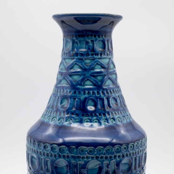 Image 1 of Retro Bay Keramik Vase 606-30 Wgp Fat Lava Vintage 60S