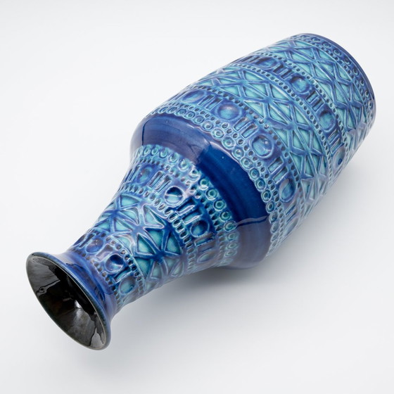 Image 1 of Retro Bay Keramik Vase 606-30 Wgp Fat Lava Vintage 60S