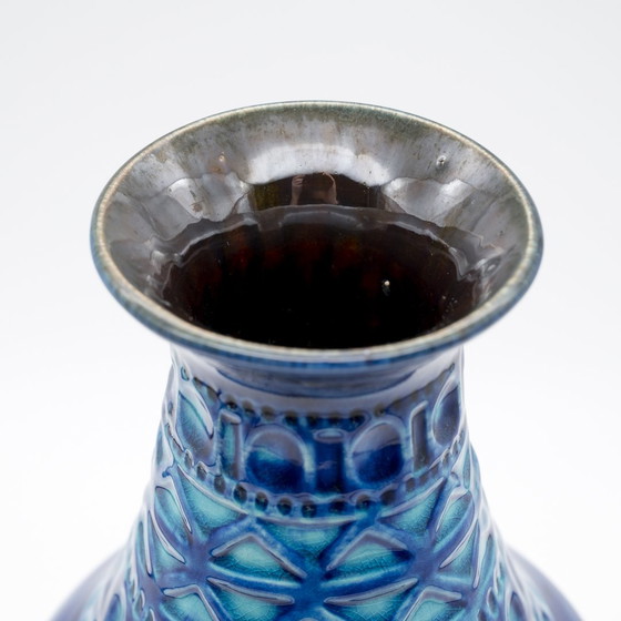 Image 1 of Retro Bay Keramik Vase 606-30 Wgp Fat Lava Vintage 60S