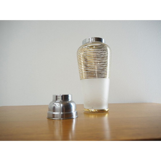 Image 1 of Shaker en verre vintage, Tchécoslovaquie 1960