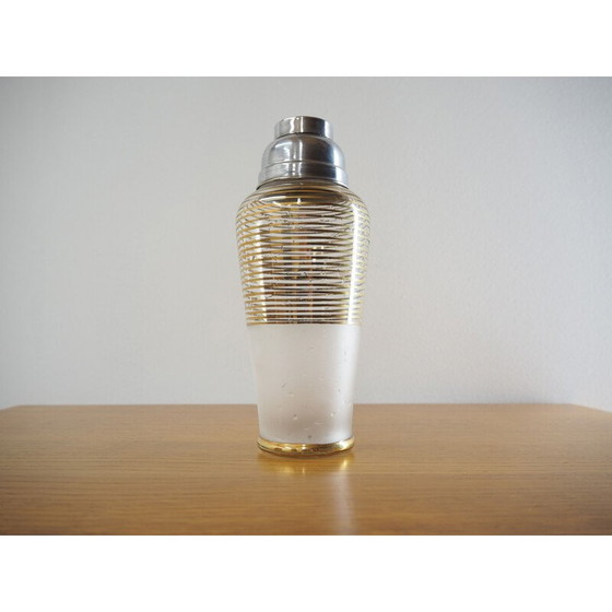 Image 1 of Shaker en verre vintage, Tchécoslovaquie 1960