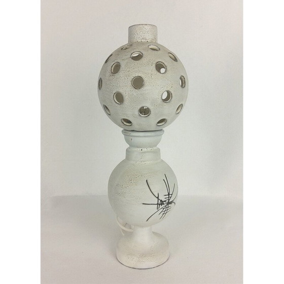 Image 1 of Lampe vintage en céramique d'Henri Cimal, 1960