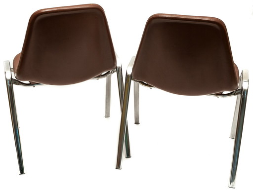 Deux Chaises "Orly" De Bruno Pollak