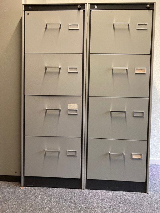 Armoires d'archives Gispen Vintage