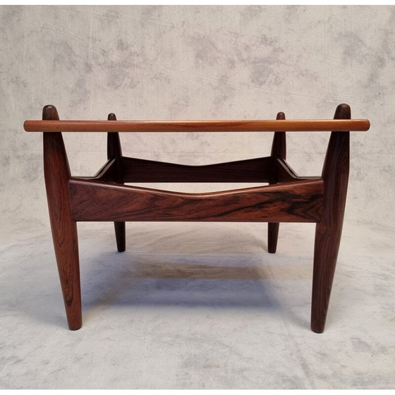 Image 1 of Paire de tables basses vintage en bois de rose n 272 par Illum Wikkelsø, 1950
