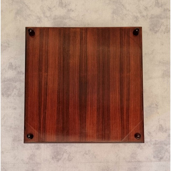 Image 1 of Paire de tables basses vintage en bois de rose n 272 par Illum Wikkelsø, 1950