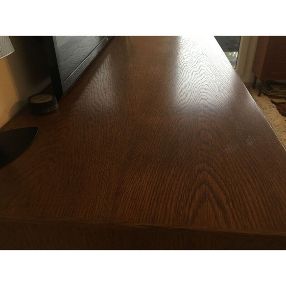 Image 1 of Buffet scandinave vintage en chêne massif, Danemark 1960