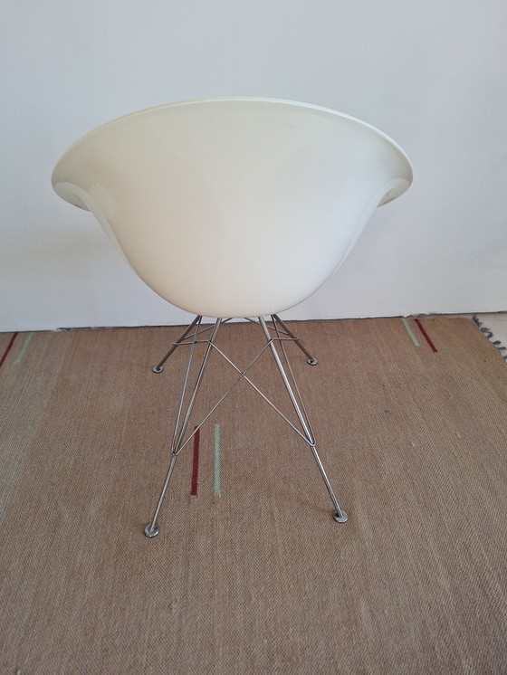 Image 1 of Kartell Eros Eiffel Tower Legs Chair By Philippe Starck