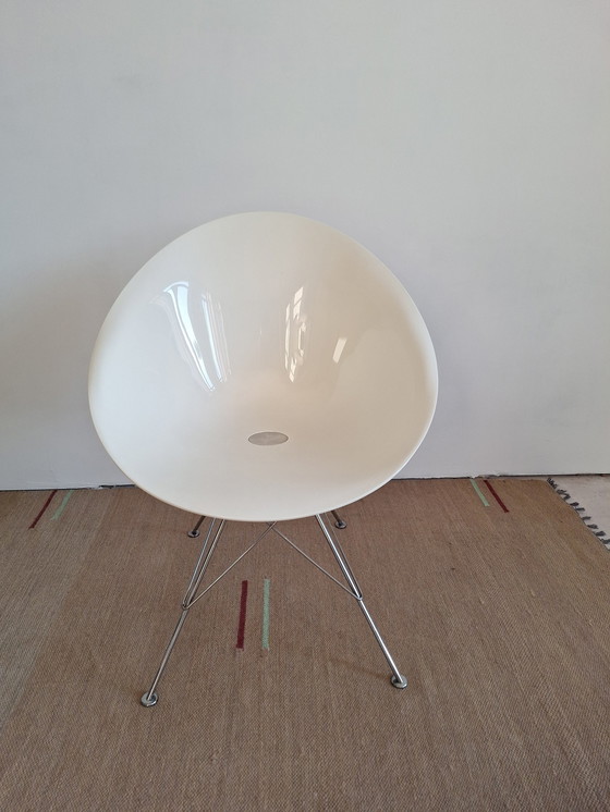 Image 1 of Kartell Eros Eiffel Tower Legs Chair By Philippe Starck