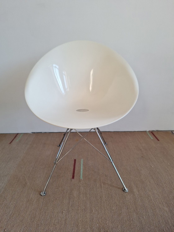 Image 1 of Kartell Eros Eiffel Tower Legs Chair By Philippe Starck