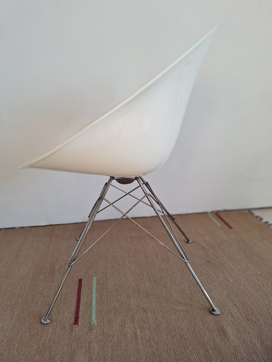 Image 1 of Kartell Eros Eiffel Tower Legs Chair By Philippe Starck