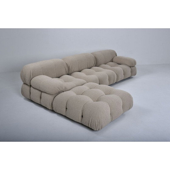 Image 1 of Canapé Camaleonda vintage en laine bouclée par Mario Bellini pour B & B Italia, 1970