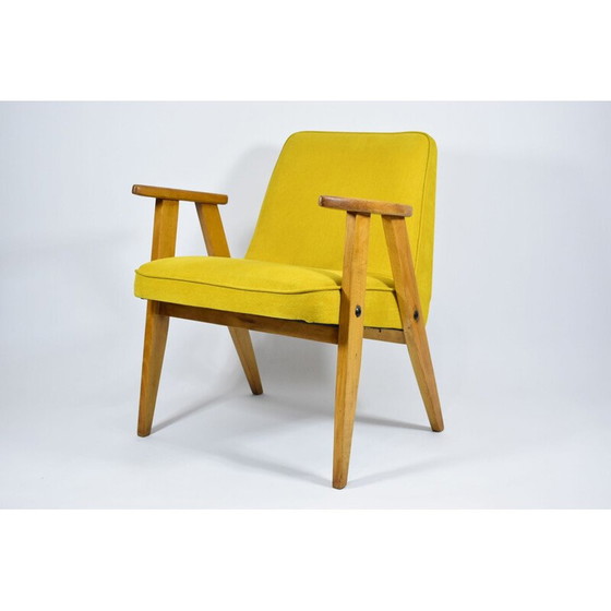 Image 1 of Fauteuil vintage 366, jaune 1960