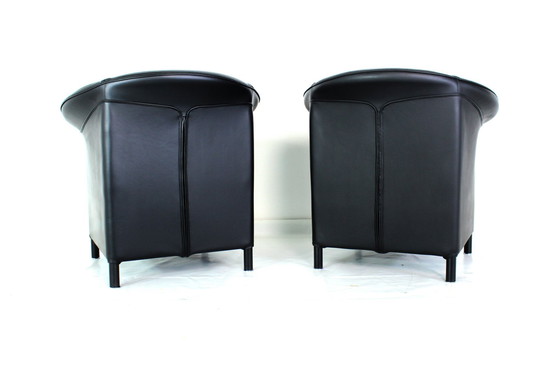 Image 1 of As New ! Wittmann "Aura" Lounge Chair / Fauteuil, Paolo Piva, cuir nappa, LP. 3939,- Euro, 1 de 2