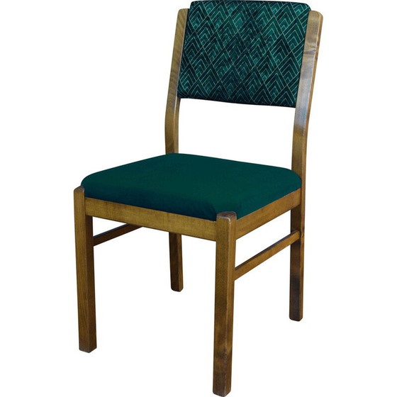 Image 1 of Chaise vintage en hêtre pour Wk Möbel, Allemagne années 1950