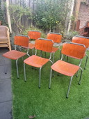 6x chaises Gispen
